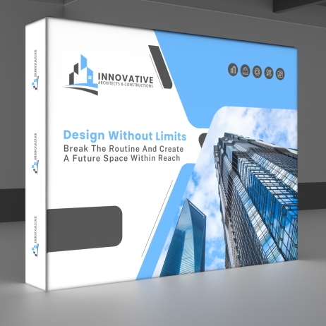 10ft Backlit Tension Fabric Display