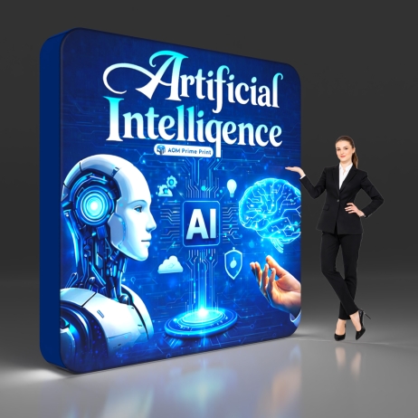 8ft Backlit Tension Fabric Display