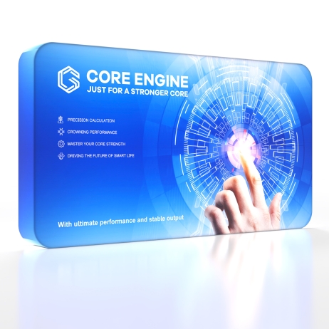 15ft Backlit Tension Fabric Display