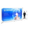 15ft Backlit Tension Fabric Display