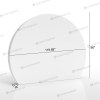 Round 360 Backlit Tension Fabric Display