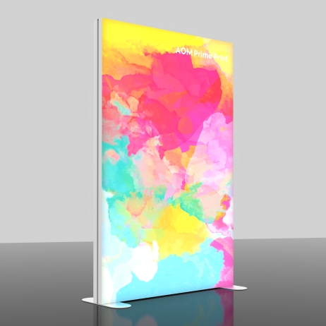 3.3ft SEG Backlit Lightbox Banner Stand