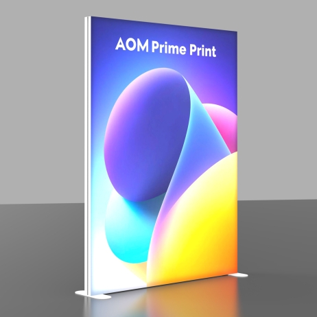 5ft SEG Backlit Lightbox Banner Stand