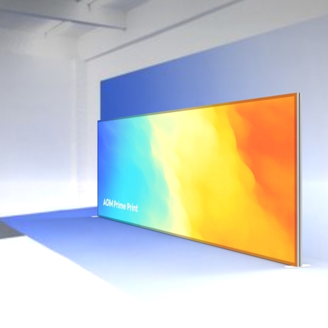 20ft SEG Backlit Lightbox Banner Stand