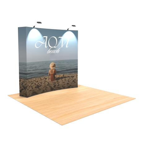 Graphic for 8ft Curved Pop up Backdrop