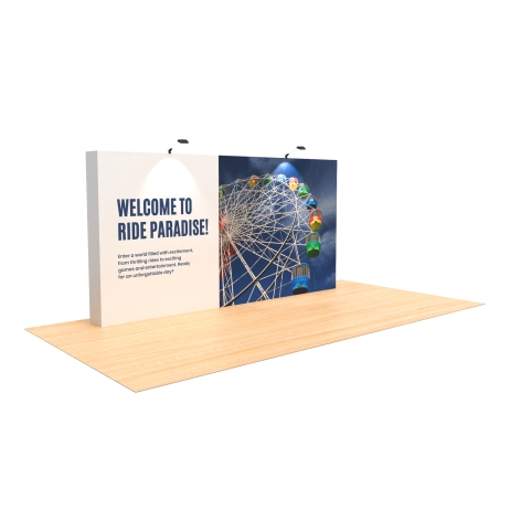 Graphic for 15ft Straight Pop up  Backdrop