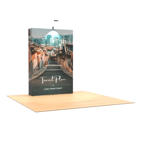 5ft Straight FlexPop Pop Up Display