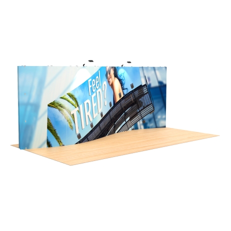 Graphic for 20ft Curved Pop up  Backdrop