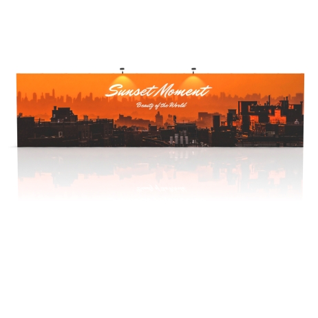 30ft Straight FlexPop Pop up Display
