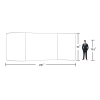 20ft Custom Serpentine Display 08