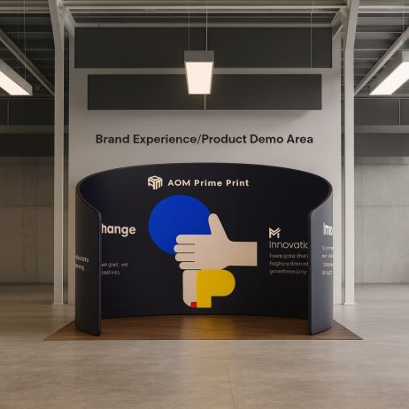 10ft C-Shaped Semi-Enclosed Backdrop