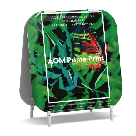 Square Pop Up A-Frame Banner Stand