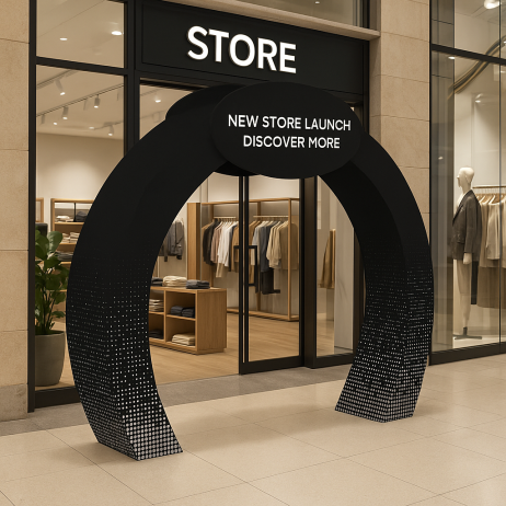 Custom Rectangular Archway Banner Stand