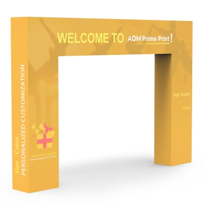 Custom 3D N-Shaped Archway Banner Stand