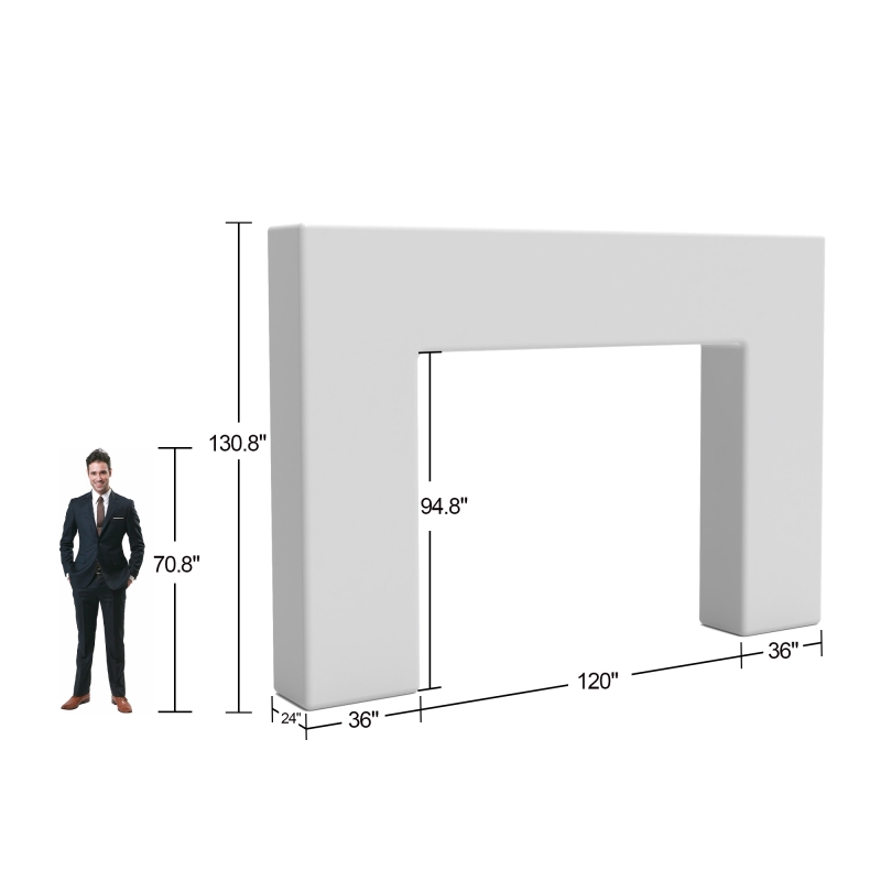 Custom 3D N-Shaped Archway Banner Stand
