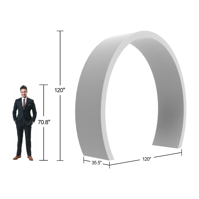 Curved Archway Banner Stand Display