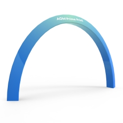 Aluminum 360 Rainbow Archway Banner Stand for Trade Show Display