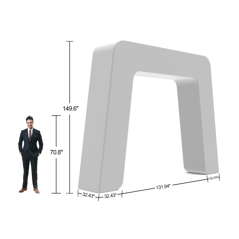 Custom 360 N-Shape Sport Archway Banner