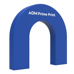 U-Shaped Archway Banner Stand Display