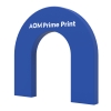 Versatile N-Shape Fabric & Aluminum Arch - In-Demand for Events