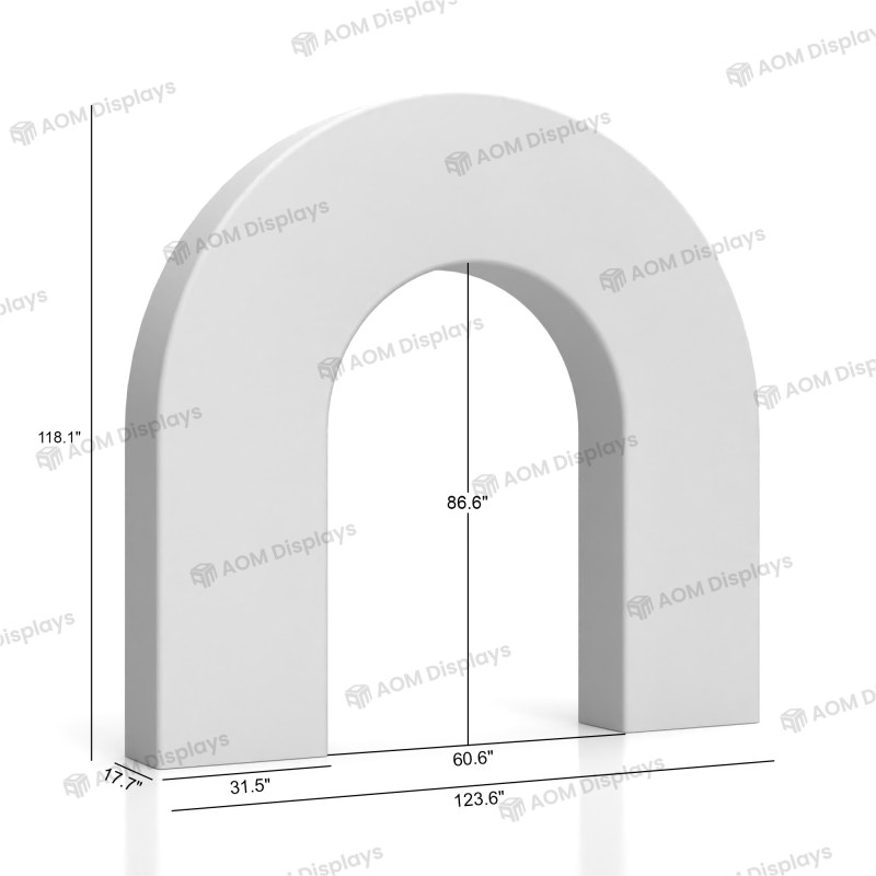 U-Shaped Archway Banner Stand Display