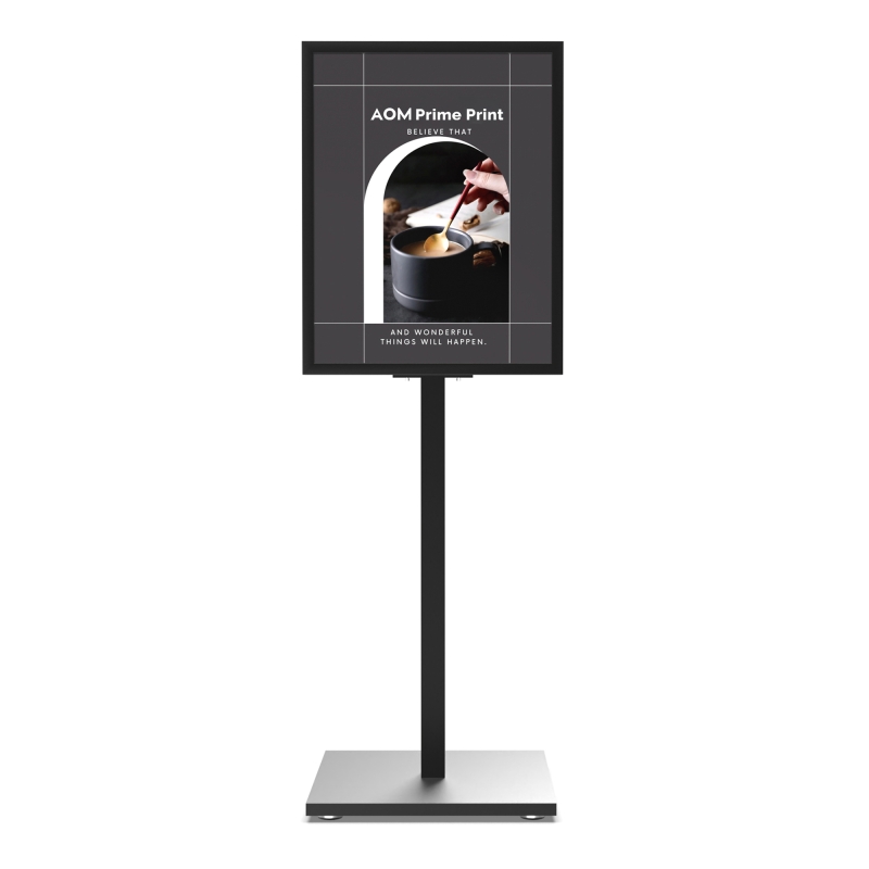 Freestanding Poster Display Floor Stand