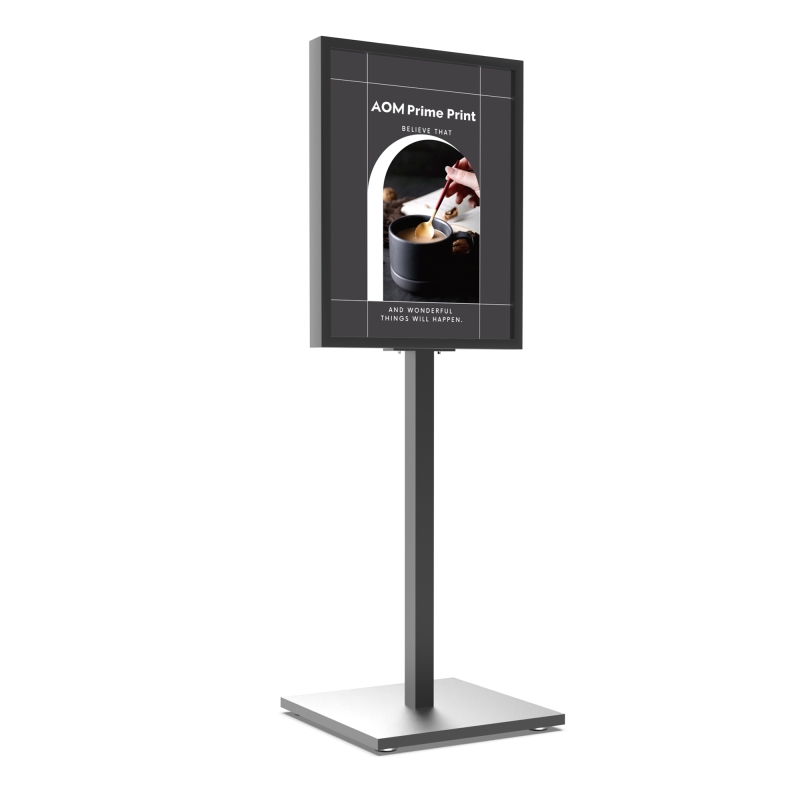 Freestanding Poster Display Floor Stand