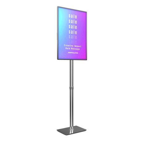 Floor Standing Light Box Sign Stand