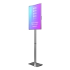 LED Lighting Panel Retractable Floor Advertising Display Board 06