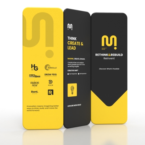 6ft Magnetic Modular Fabric Display