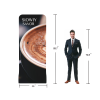 Snake Shaped Tension Fabric Banner Stand