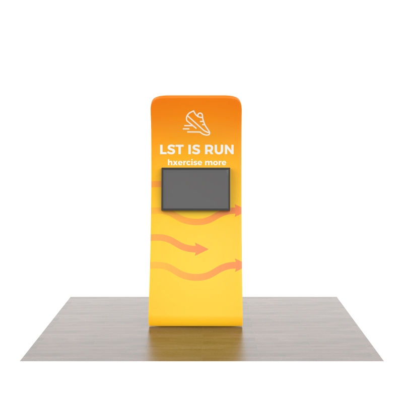 Snake Queue Display Snake Shape Monitor Banner Stand for Trade Show Display | AOM Prime Print