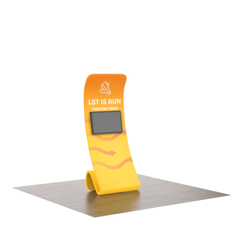 Snake Asshil Display Snake Shape Monitor Banner Stand for Trade Show Display | AOM Prime Print