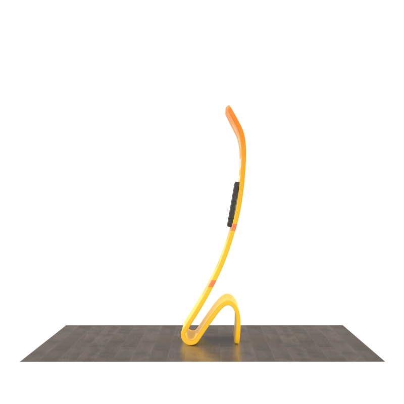 Snake Shaped Monitor Banner Stand