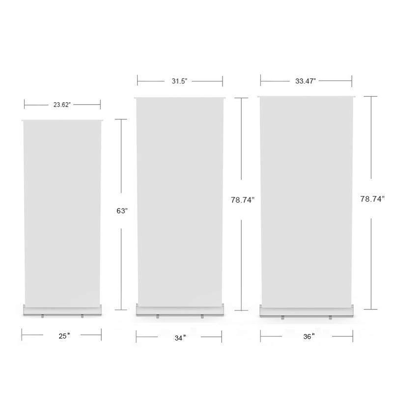 Custom Lightweight Retractable Banner Stand for Trade Show Display ...