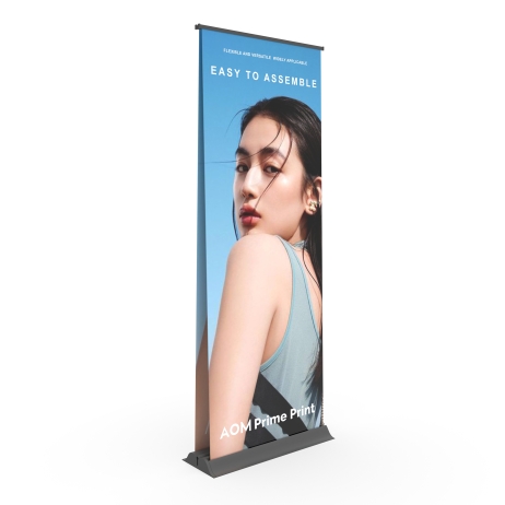 Portable Tension Fabric Banner Stand