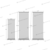 Portable Tension Fabric Banner Stand