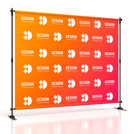 10ft x 8ft Step and Repeat Banner Stand