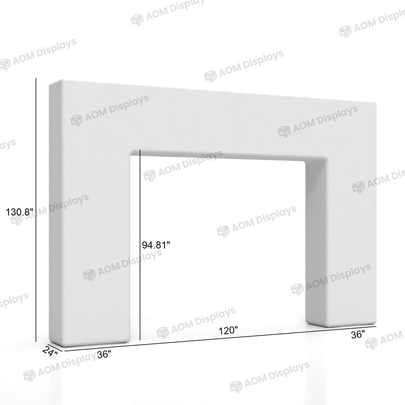 Graphic for Rectangular N-Shaped Archway