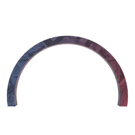 Graphic for 3D Curved Archway Banner