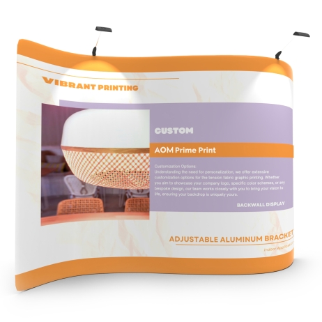 Graphic for 10ft S-Shaped Tension Fabric