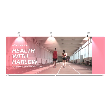 Graphic for 20ft Straight Tension Fabric