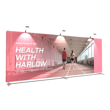 Graphic for 20ft Straight Tension Fabric