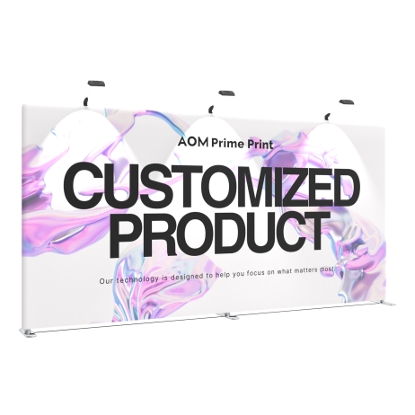 Graphic for 15ft Straight Tension Fabric