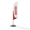 Feather Flag with Aluminum & Fiberglass