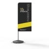 Rectangle Flag with Full Aluminum Pole