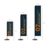 Rectangle Flag with Fiberglass Pole