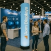 Custom Printed Backlit Inflatable Column