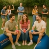 Custom U-Shaped Inflatable Furniture