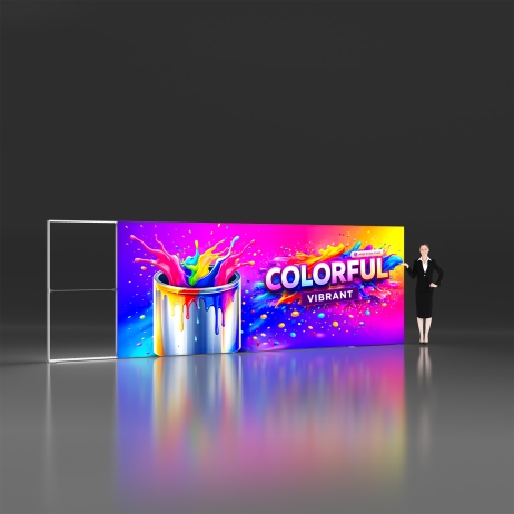 16.5x6.6ft PVC SEG Lightbox Display